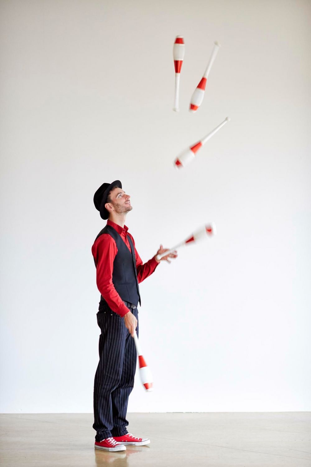 Il giocoliere Kaspar Tribelhorn